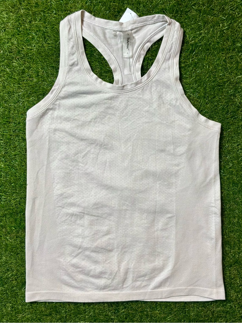 Aritzia TNA White Athletic Racerback Tank Top Small